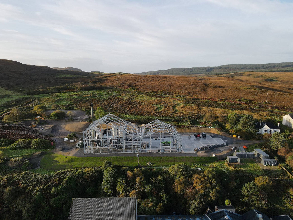 Introducing Bunnahabhain Distillery's New Biomass Plant