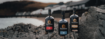 Bunnahabhain whisky core range bottles