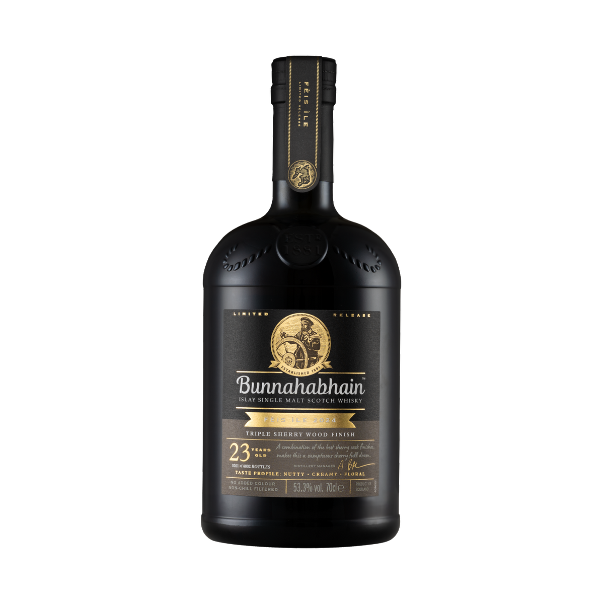 Fèis Ìle 2024 : Finition Triple Bois de Sherry 23 Ans