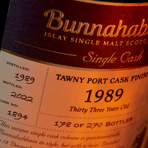 Single Cask Release - Rare 1989 Tawny Port Cask Finish