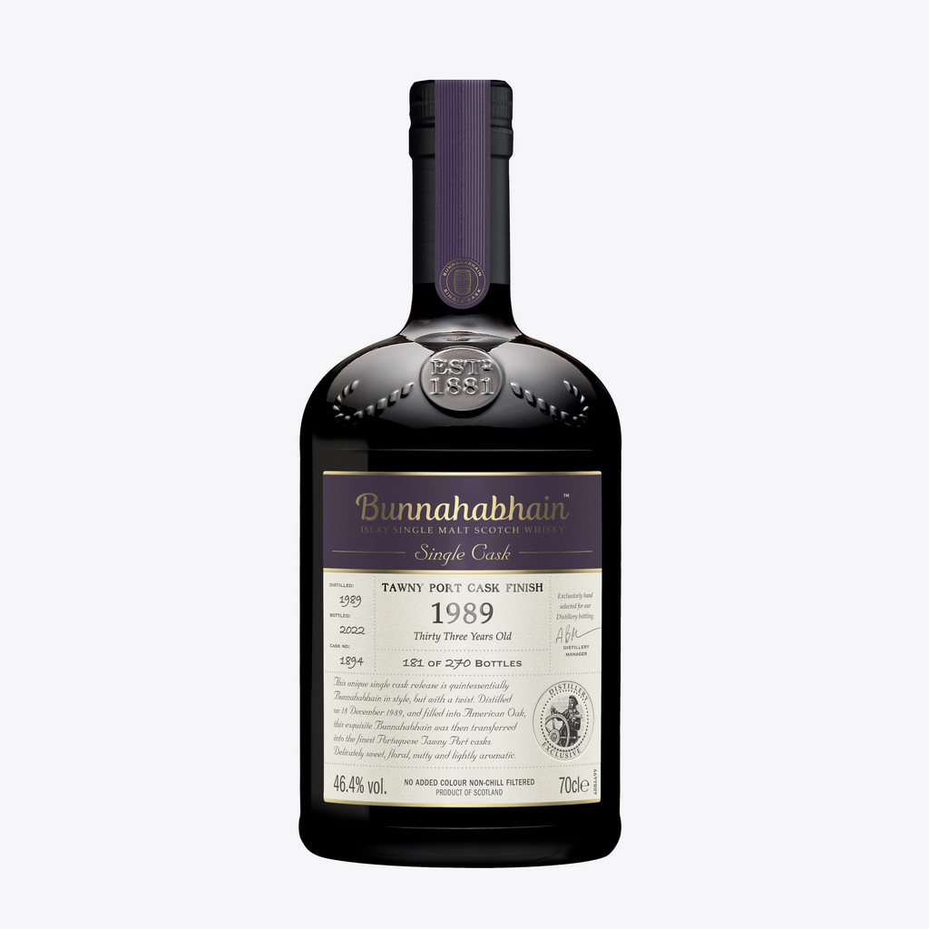 Single Cask Release Rare 1989 Tawny Port Cask Finish