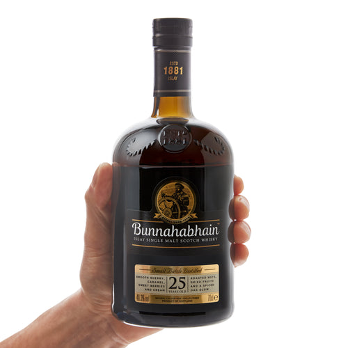 Bunnahabhain 25 bottle and box