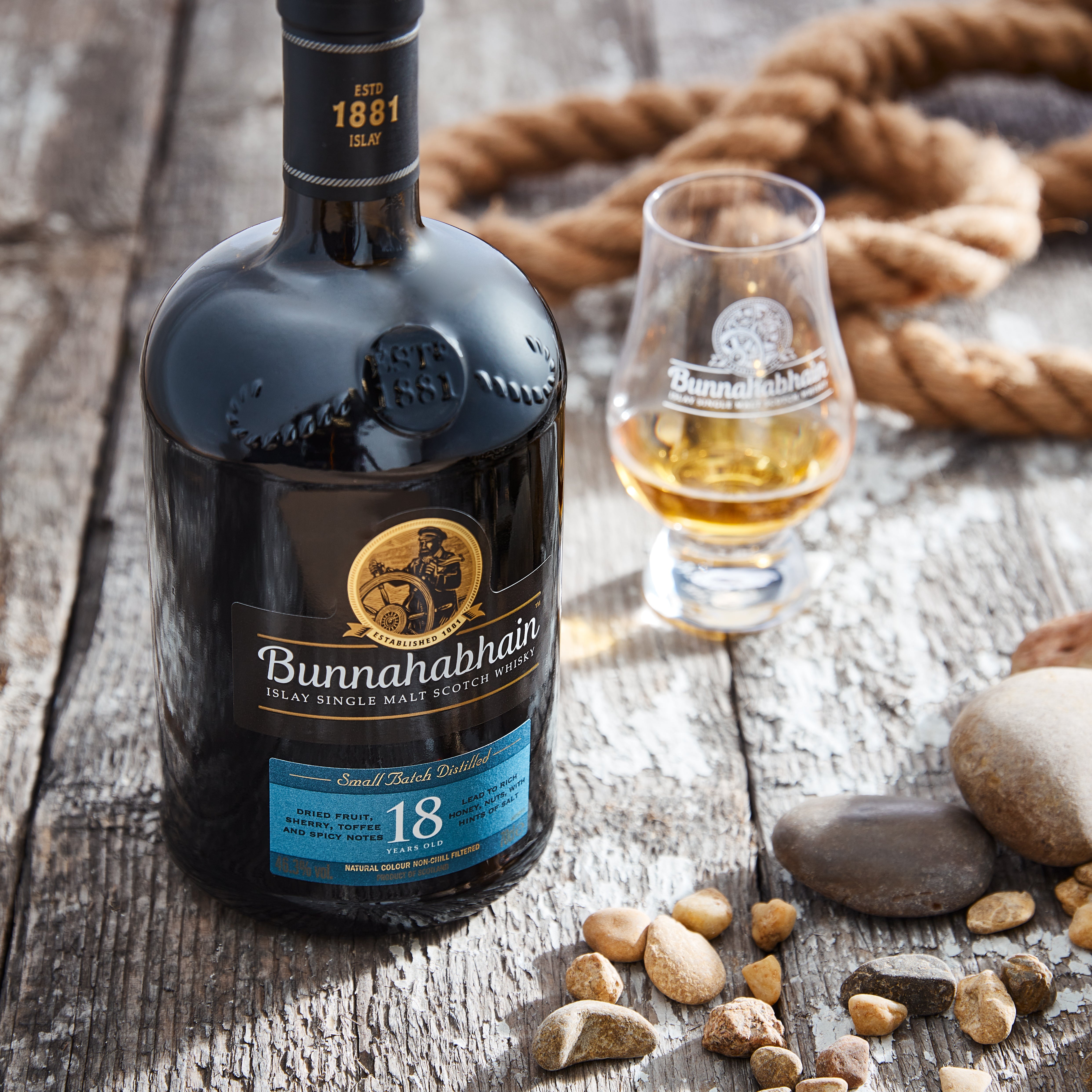 Bunnahabhain 18 | 18 Year Old Single Malt Whisky | Bunnahabhain Distillery