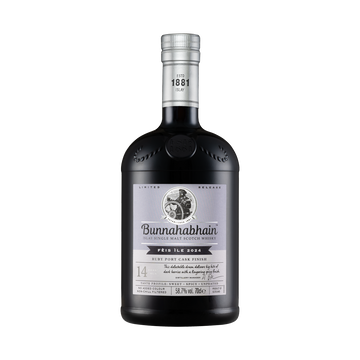 Bunnahabhain 14 Year Old Ruby Port Cask Finish Bottle