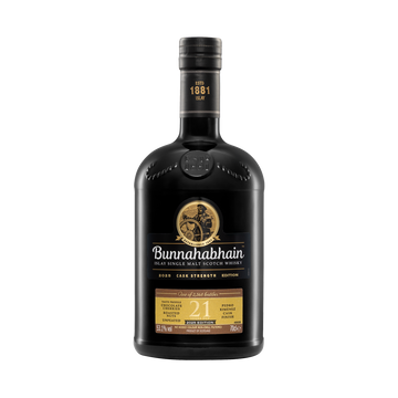 Bunnahabhain 21 Year Old Cask Strength 2025 Edition Bottle