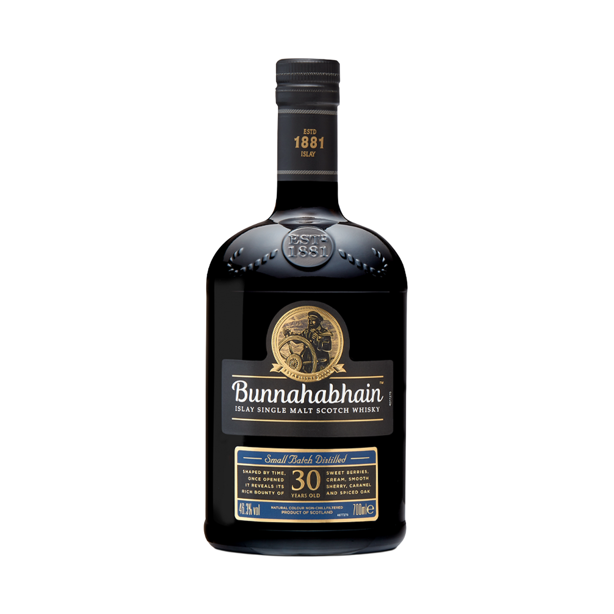 Bunnahabhain 30 Year Old Bottle