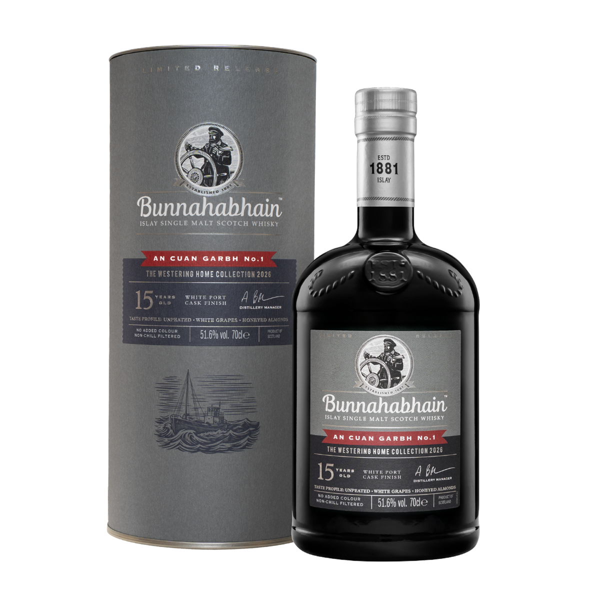 BunnahabhainAn Cuan Garbh No.1 Bottle and Pack