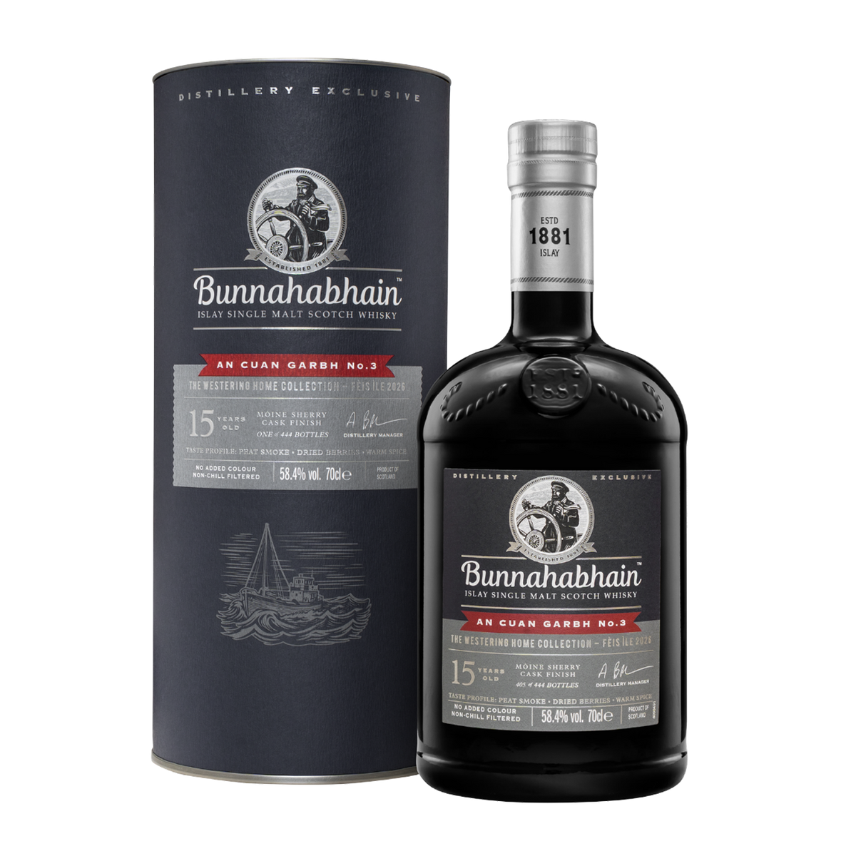 Bunnahabhain An Cuan Garbh No.3 Bottle and Pack