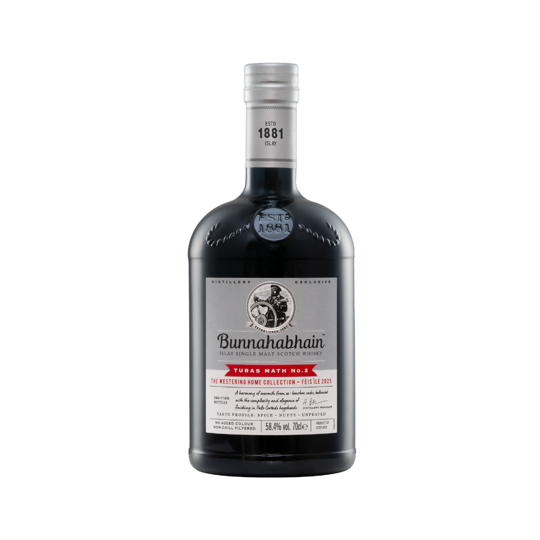 Bunnahabhain Turas Math No. 2 Palo Cortado Cask Finish Bottle
