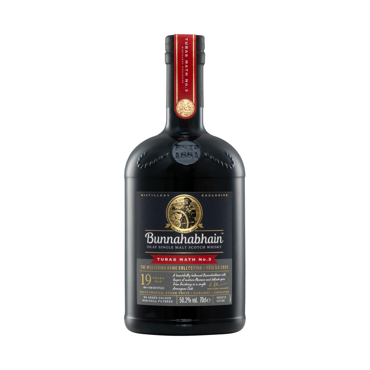 Bunnahabhain Turas Math No.3 Bottle