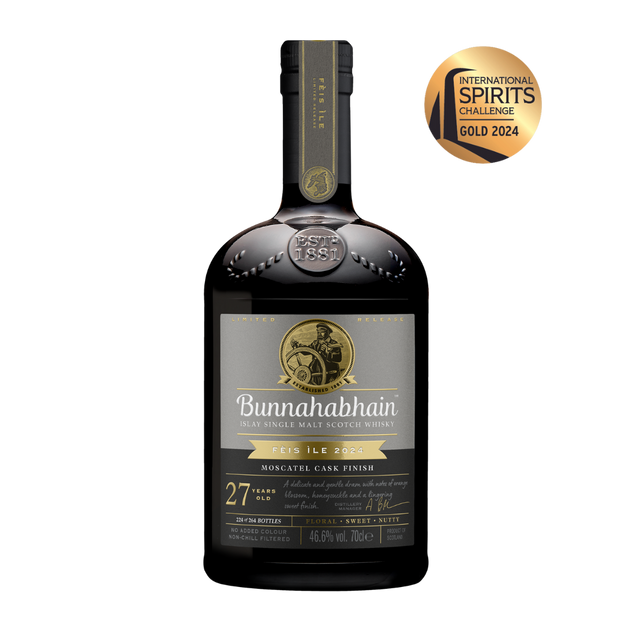 Fèis Ìle 2024: 27 Year Old Moscatel Cask Finish Fèis Ìle 2024: 27 Year Old Moscatel Cask Finish