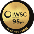 International Wine and Spirits Competition 2025 Gold Medal 95 Points
