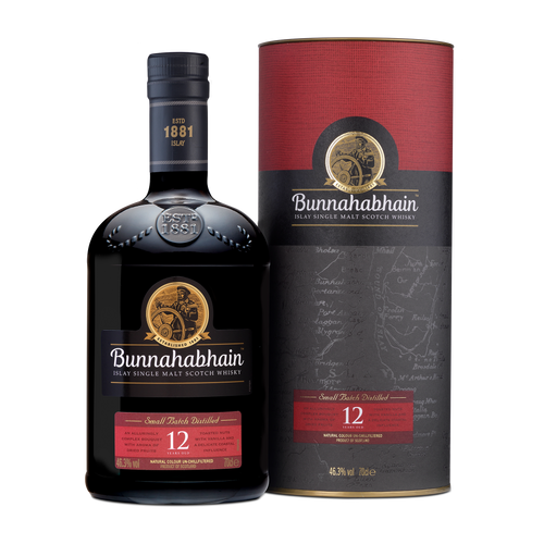 Bunnahabhain 12 bottle and box