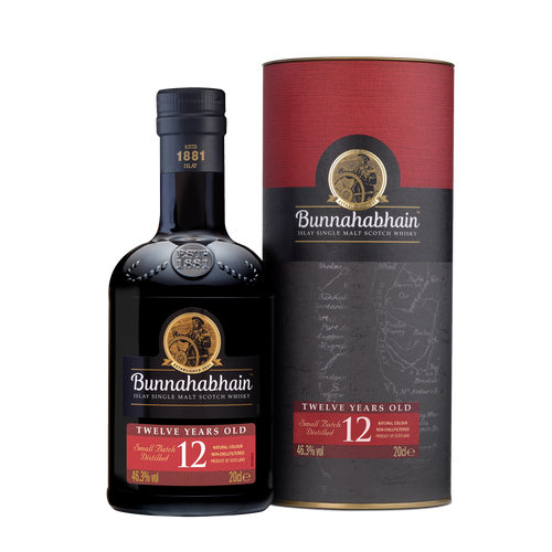 Bunnahabhain 12 bottle and box