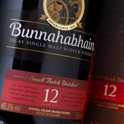 Bunnahabhain 12 bottle and box