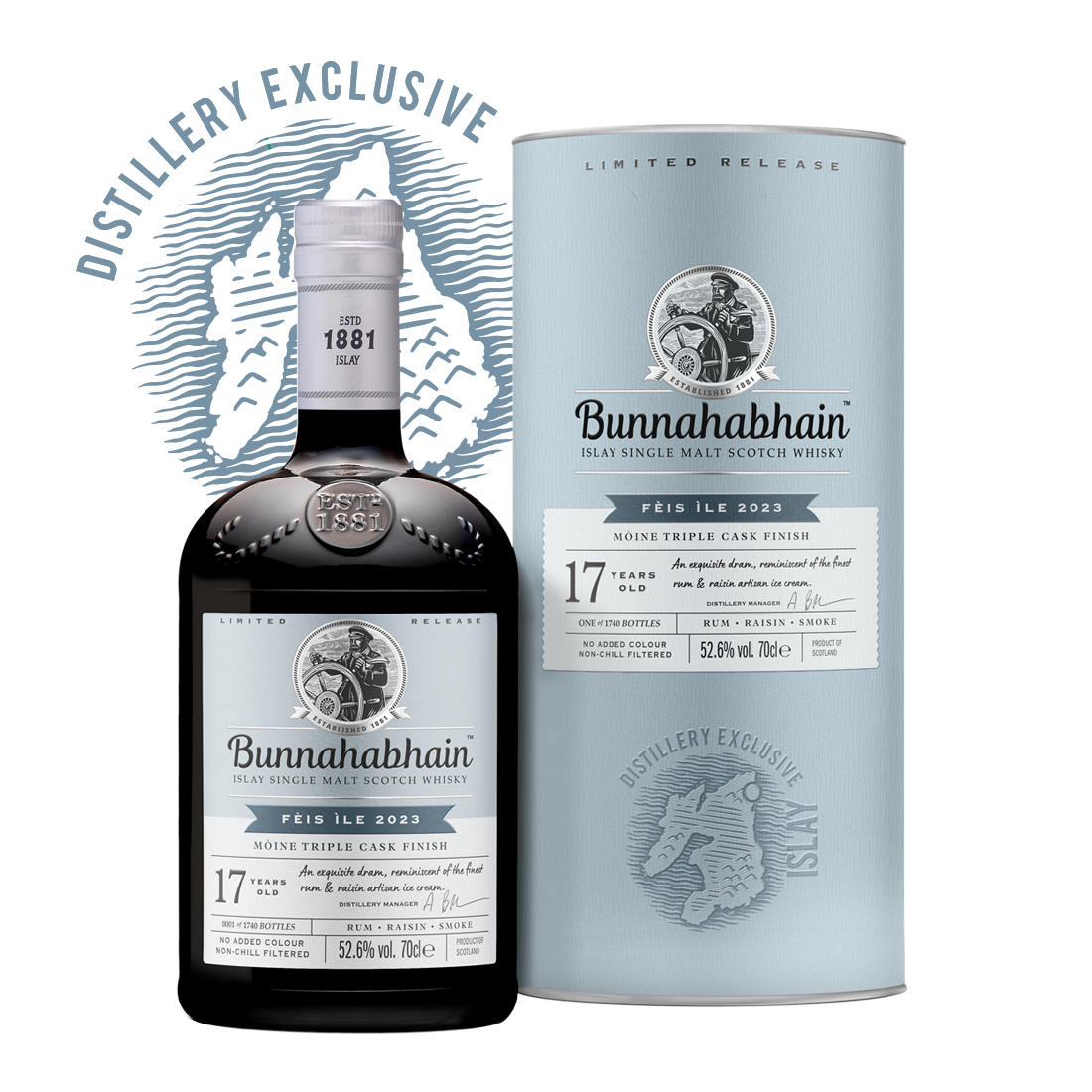 Fèis Ìle 2023: 17 Year Old Mòine Triple Cask