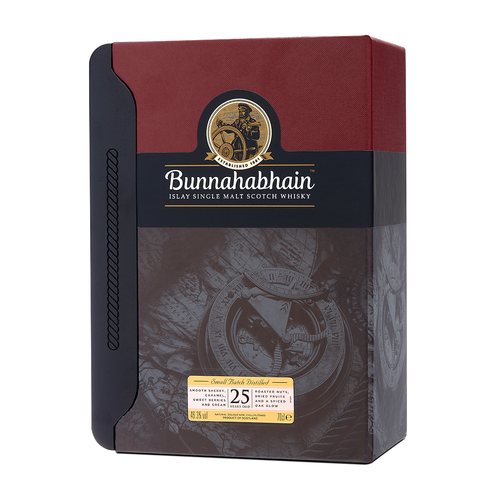 Bunnahabhain 25 bottle and box