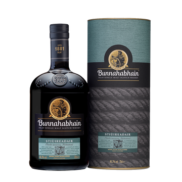 Bunnahabhain Stiuireadair whisky bottle