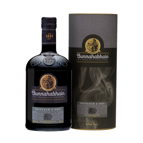 Bunnahabhain Toiteach A Dhà whisky bottle