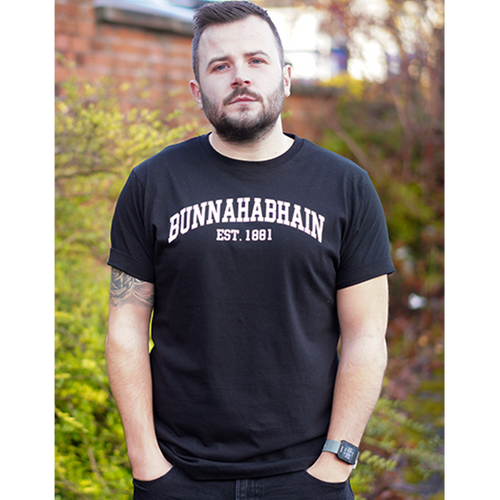 Bunnahabhain t shirt in black