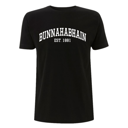 Bunnahabhain t shirt in black